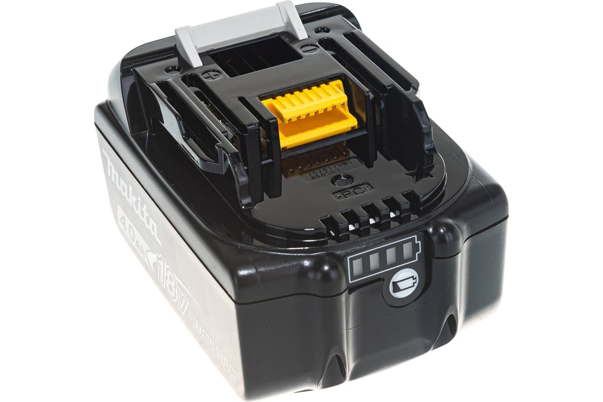 Комплект аккумулятор 2 шт. + зарядное устройство DC18RC в кейсе (Набор BL1840B 18V 4,0 Ah 2 шт. + DC18RC) MAKITA LXT 18.0 В BL1840B