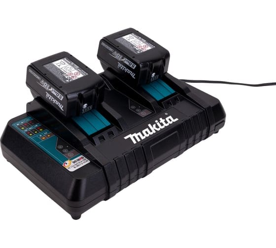 Комплект аккумулятор 2 шт. + зарядное устройство DC18RD MAKITA LXT 18.0 В BL1850B
