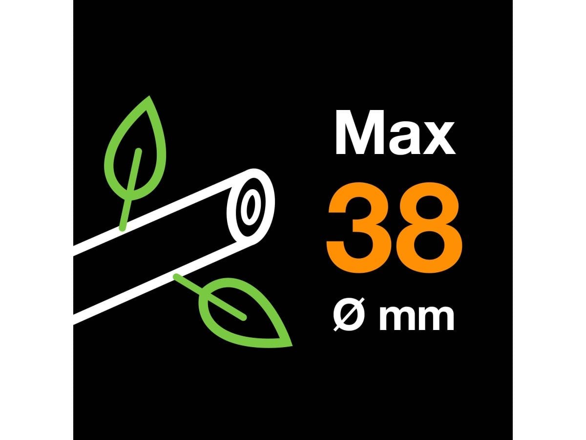 Сучкорез плоскостной с загнутыми лезвиями средний FISKARS L74 PowerGear