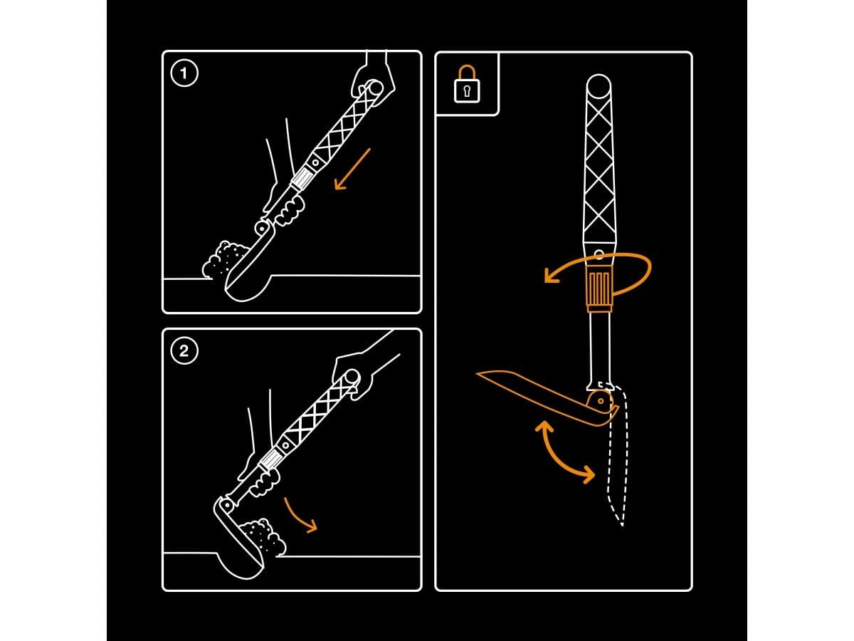 Лопата складная FISKARS