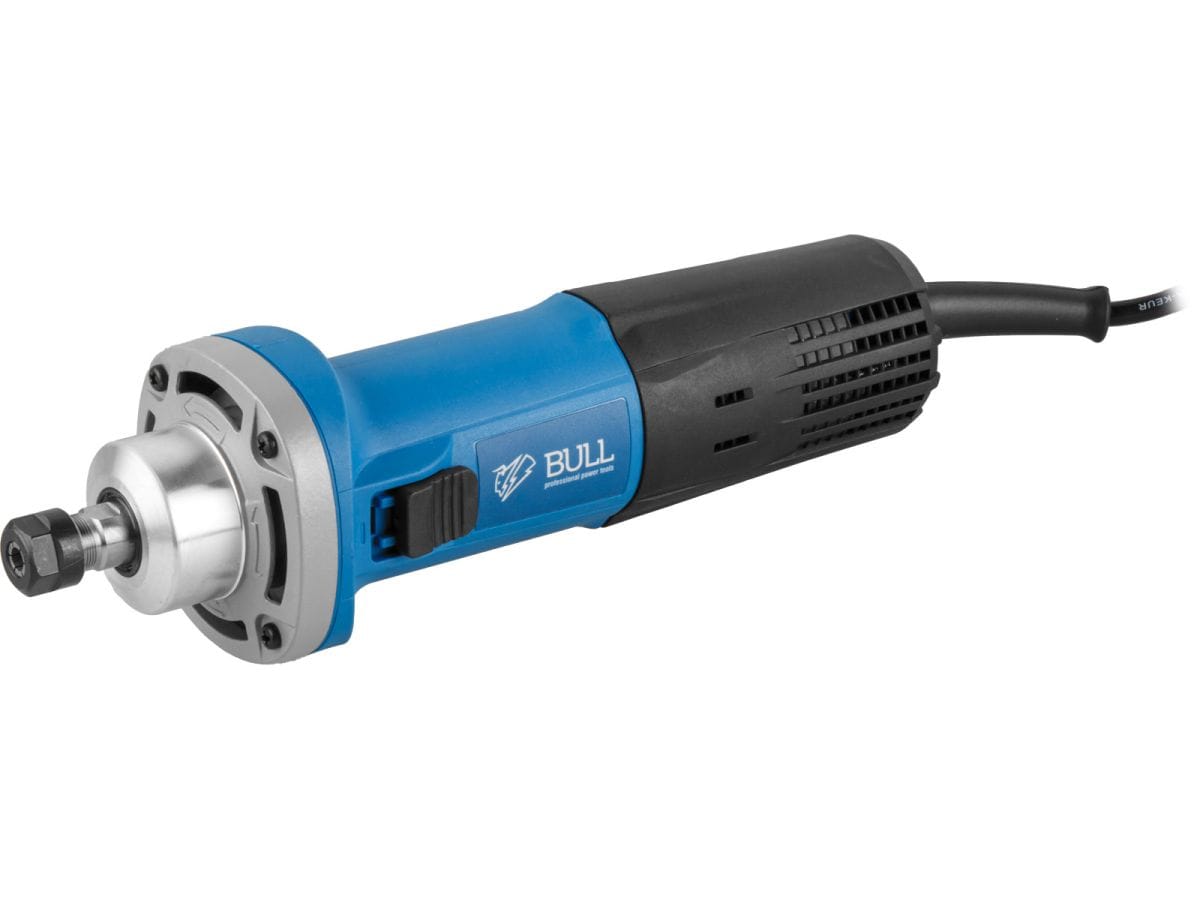 Прямая шлифмашина в кор. 500 Вт, 29500 об/мин, цанги 6 и 8 мм BULL EDG 5028