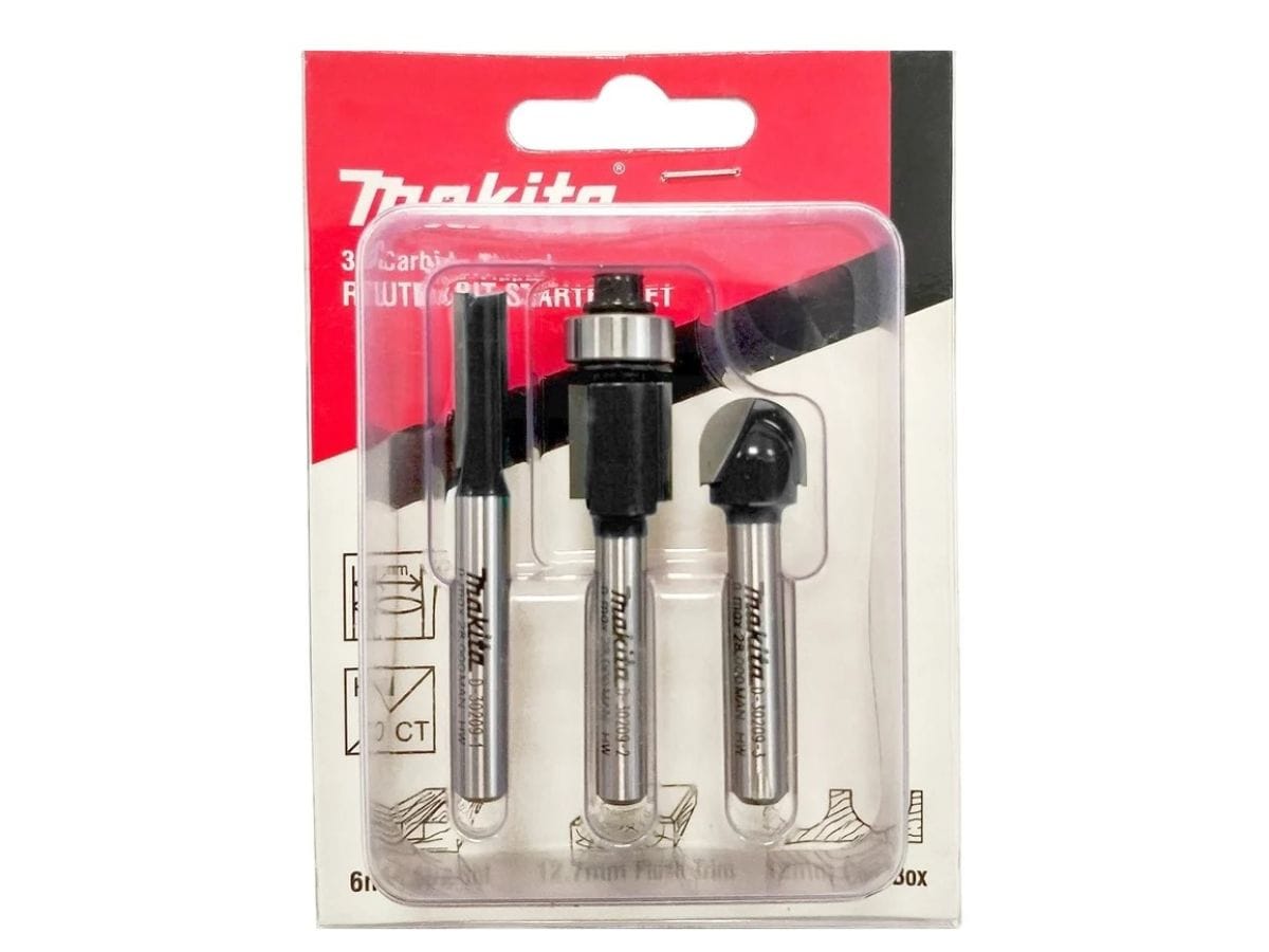 Набор фрез 3 шт. (хвостовик 6 мм) MAKITA D-70459