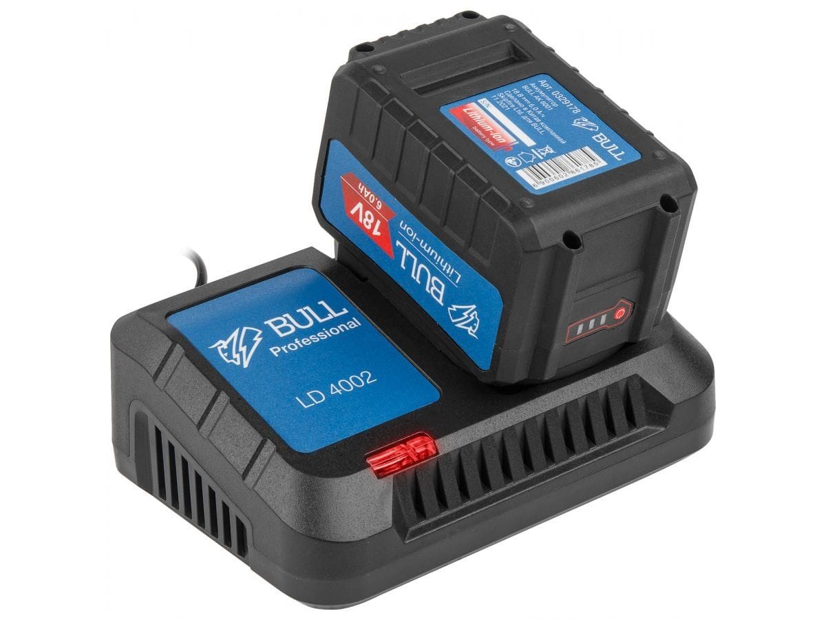 Зарядное устройство 1 слот, 4 А XLTpro BULL LD 4002