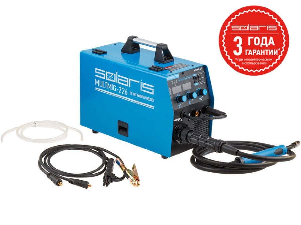 Полуавтомат сварочный SOLARIS MULTIMIG-226