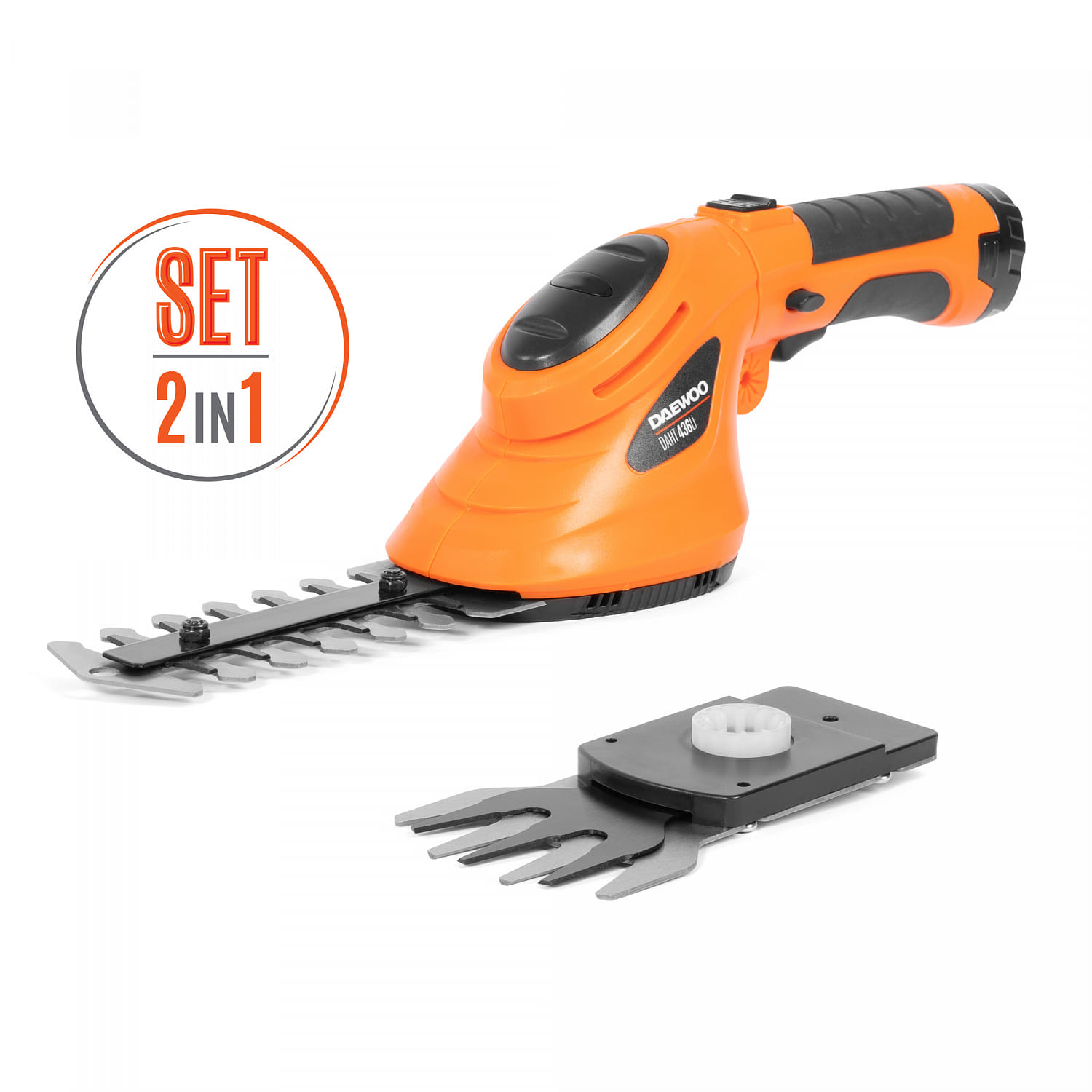 Ножницы-кусторез аккумуляторные DAHT 436Li SET Daewoo Power