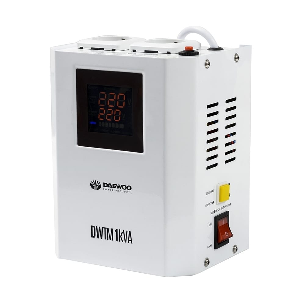 Стабилизатор напряжения настенный DW-TM1kVA Daewoo Power