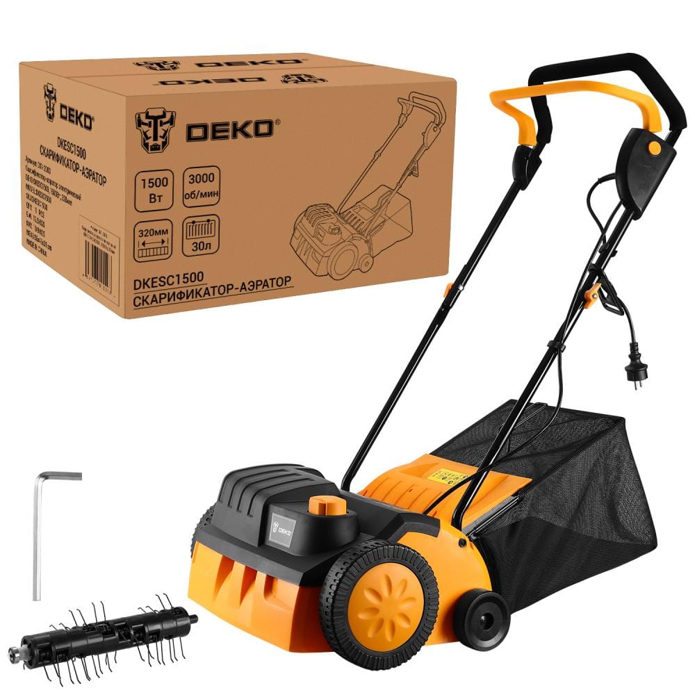 Аэратор-скарификатор электрический DKESC1500 Deko
