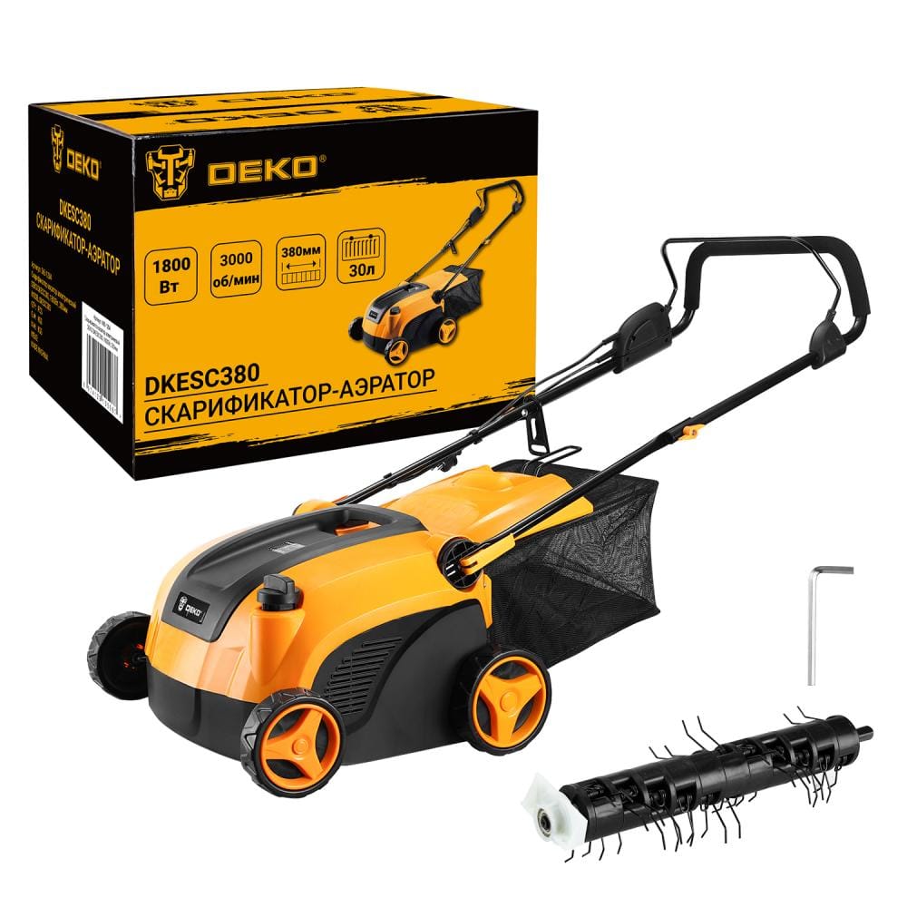 Аэратор-скарификатор электрический DKESC380 Deko