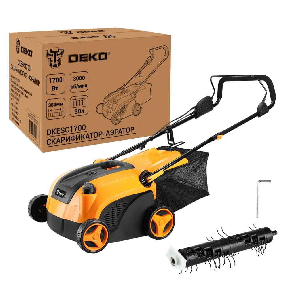 Аэратор-скарификатор электрический DKESC1700 Deko