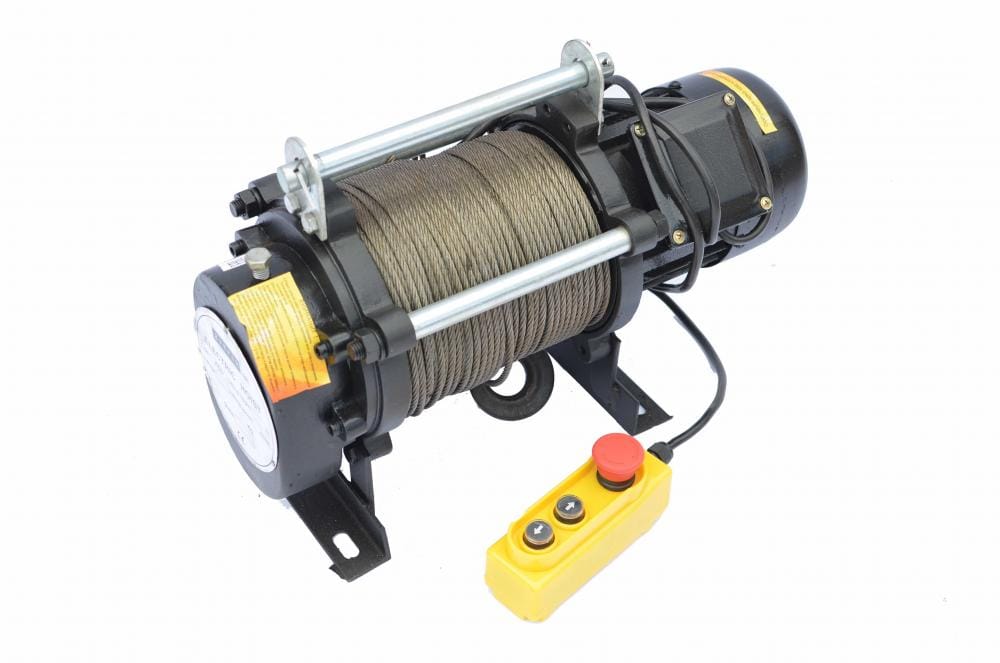 Лебедка электрическая KCD-300/600/220v канат 60м Zitrek