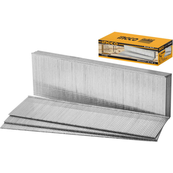 Гвозди 18GA 1.25х1х5.7 для пневматического нейлера 40 мм INGCO ANA18401