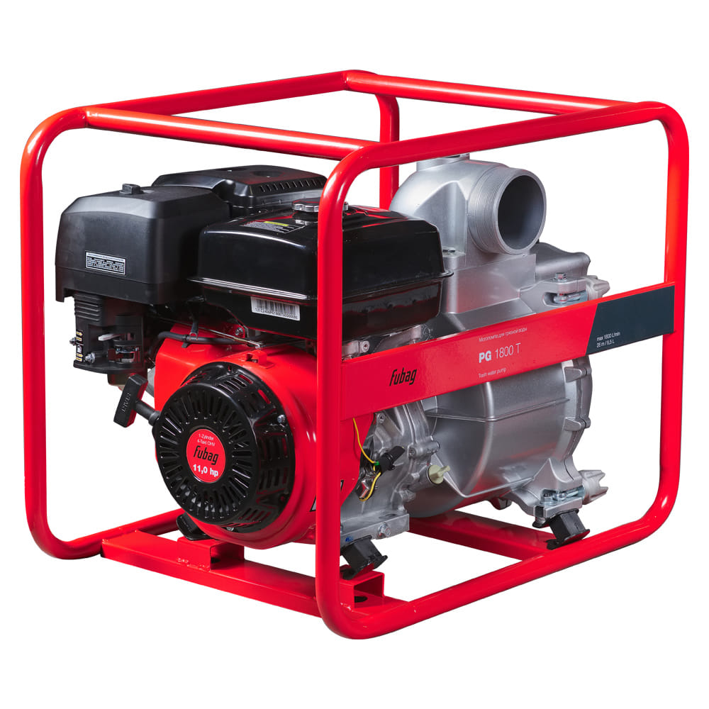 Мотопомпа для сильнозагрязненной воды PG 1800 T Fubag