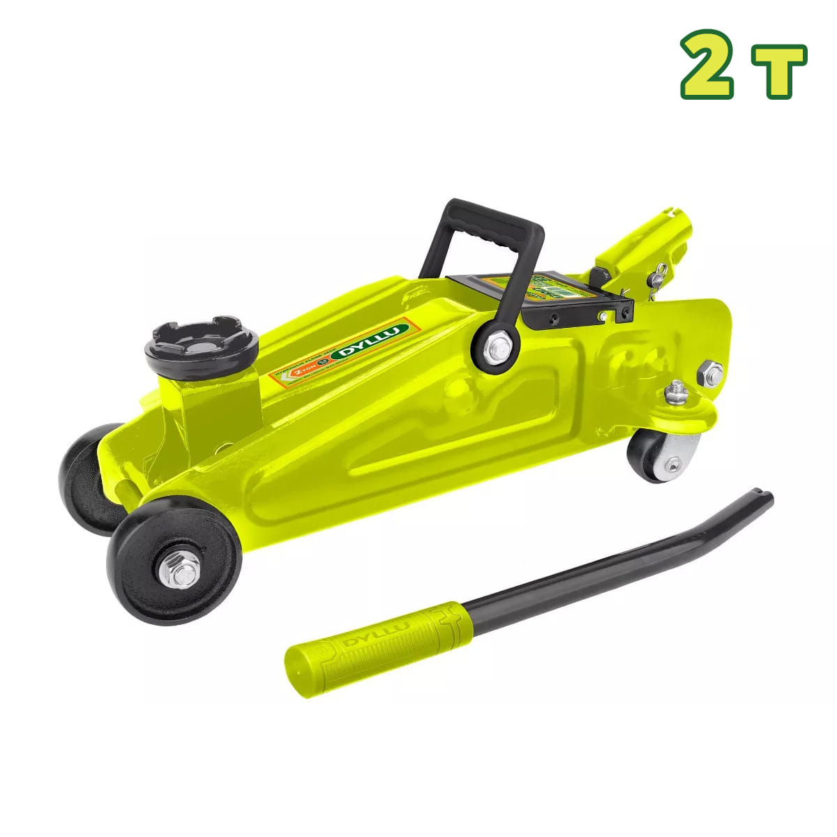 Домкрат гидравлический подкатной 2 т DTHJ2502 DYLLU