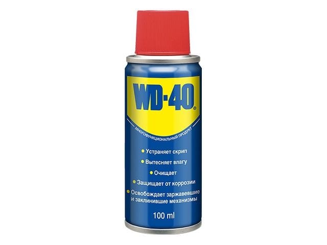 Смазочно-очистительная смесь 100 мл WD-40