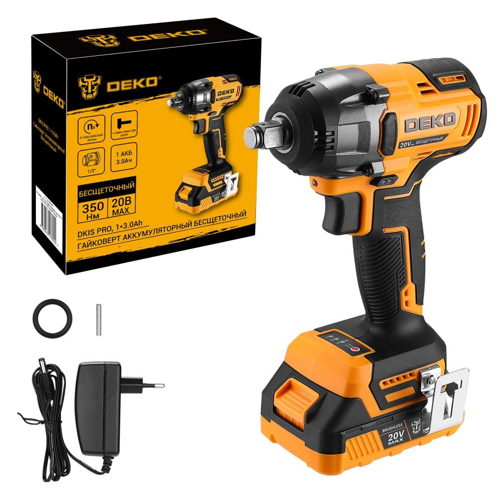 Гайковерт аккумуляторный DKIS PRO Deko