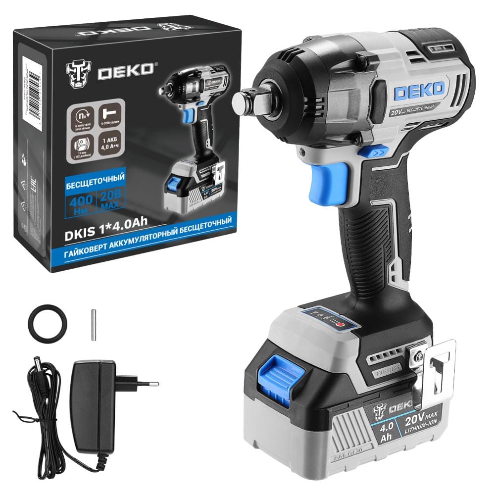 Гайковерт аккумуляторный DKIS20 063-4034 Deko