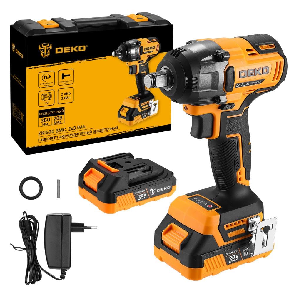 Гайковерт аккумуляторный ZKIS20 Deko