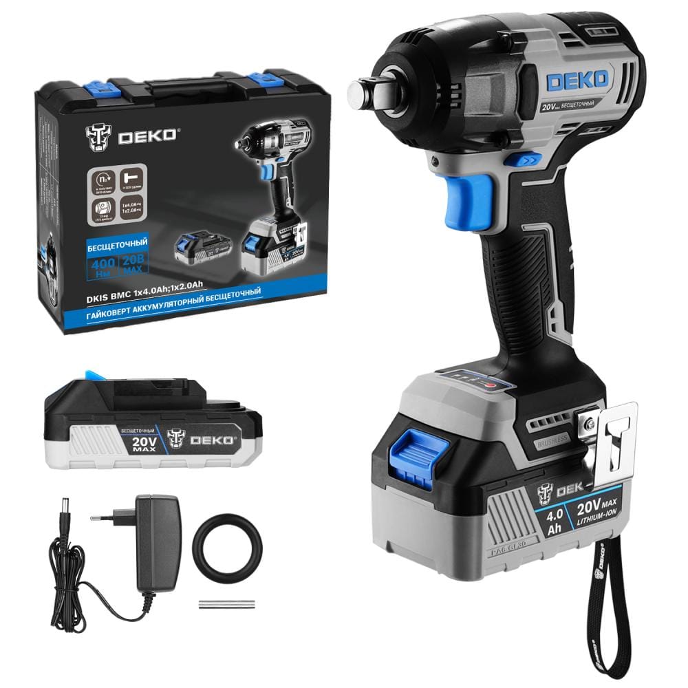 Гайковерт аккумуляторный DKIS 085-1124 Deko