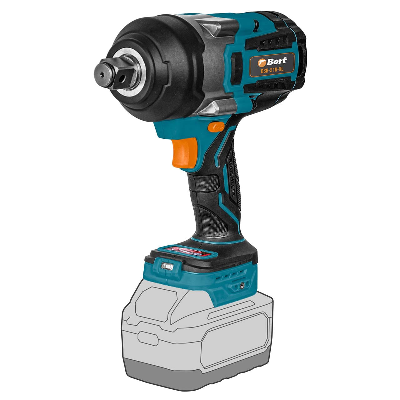 Гайковерт аккумуляторный BSR-21U-XL Bort
