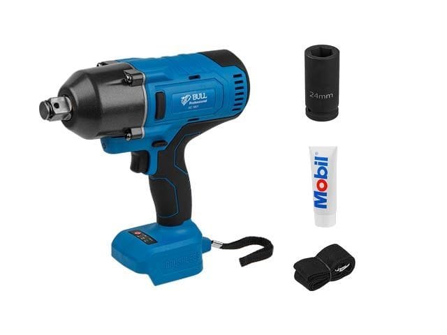 Аккум. ударный гайковерт в кор. XLTpro БЕСЩЕТ., 18 В, 1000 Н*м, 3/4" (вес 3.3 кг) BULL SC 1801