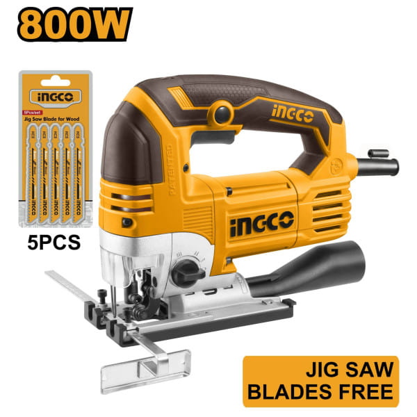 Электрический лобзик 800Вт SUPER INDUSTRIAL INGCO JS80068