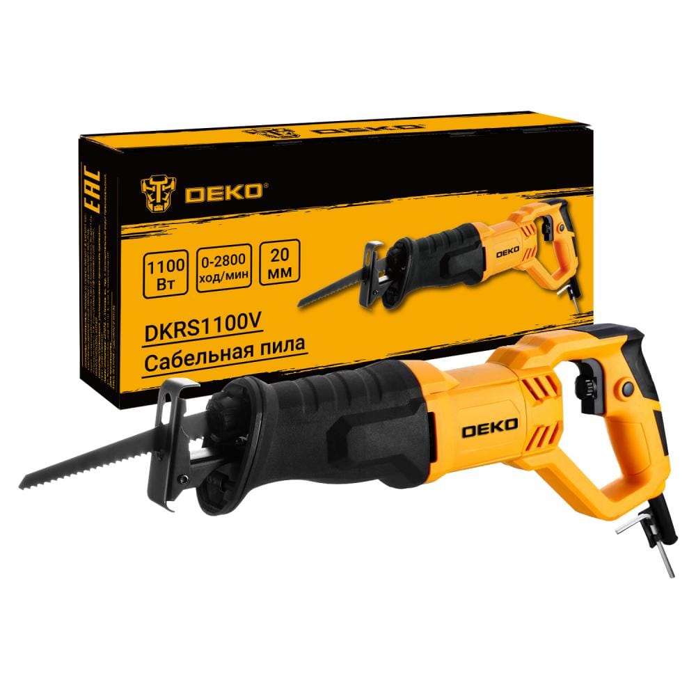 Пила сабельная DKRS1100V Deko