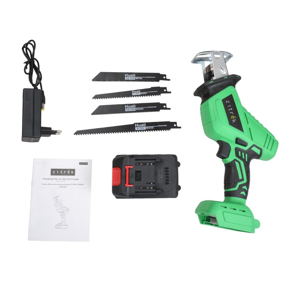 Пила сабельная аккумуляторная ZKHS20 084-1073 Zitrek