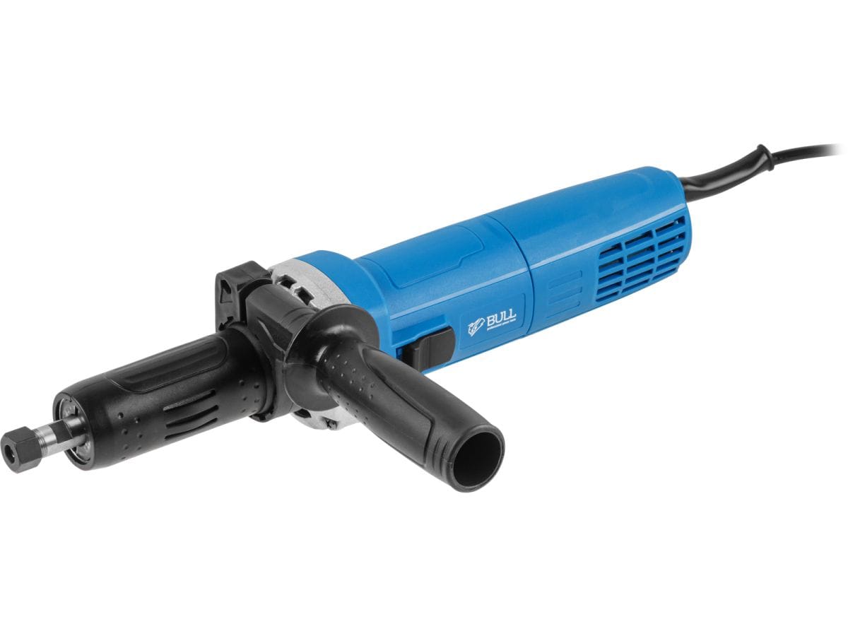 Прямая шлифмашина в кор. 550 Вт, 8000-28000 об/мин, цанги 6 и 8 мм (Плавный пуск, защита от повторного включения, 1.8 кг) BULL EDG 5528 E