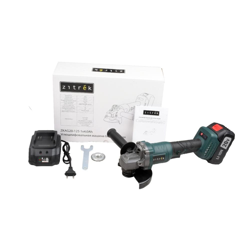 Углошлифмашина аккумуляторная ZKAG20-125 085-1024 Zitrek