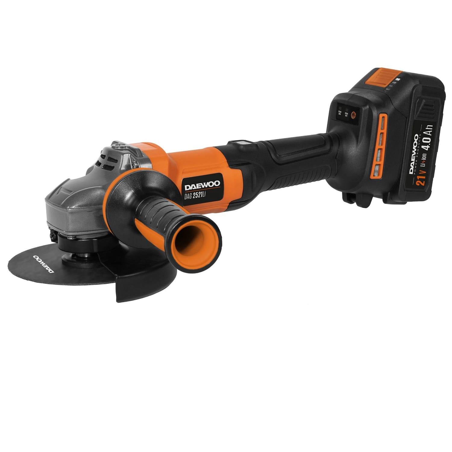 Углошлифмашина аккумуляторная DAEWOO Daewoo Power DAG 2521Li SET