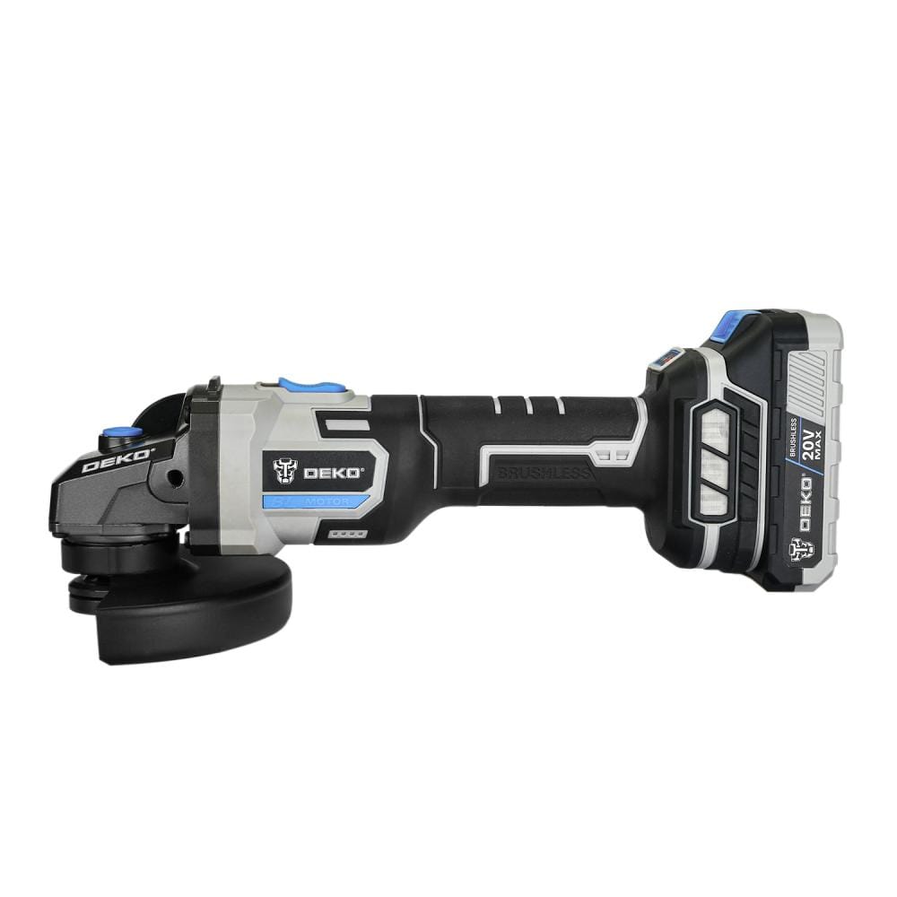 Углошлифмашина аккумуляторная DKAG20 SET Deko