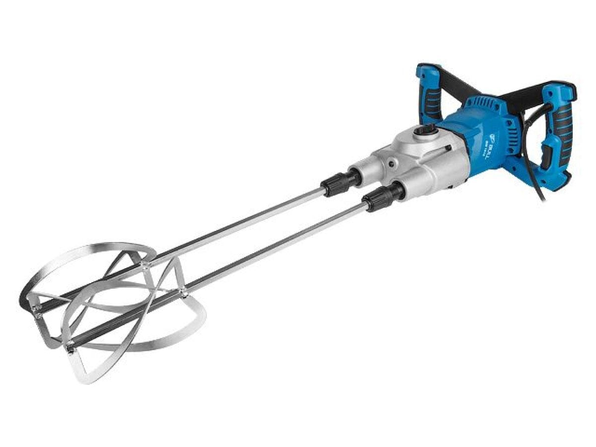 Миксер строительный в кор. 1800 Вт, 2 венчика , 2 скор., HEX13, рег. об., кабель 4 м (1800 Вт, 2 венчика, 2 скор., HEX13, рег. об., кабель 4 метра.) BULL BM 1618