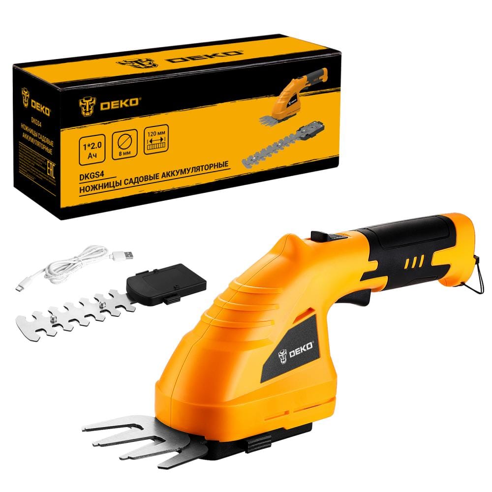 Ножницы садовые аккумуляторные DKGS4 Deko