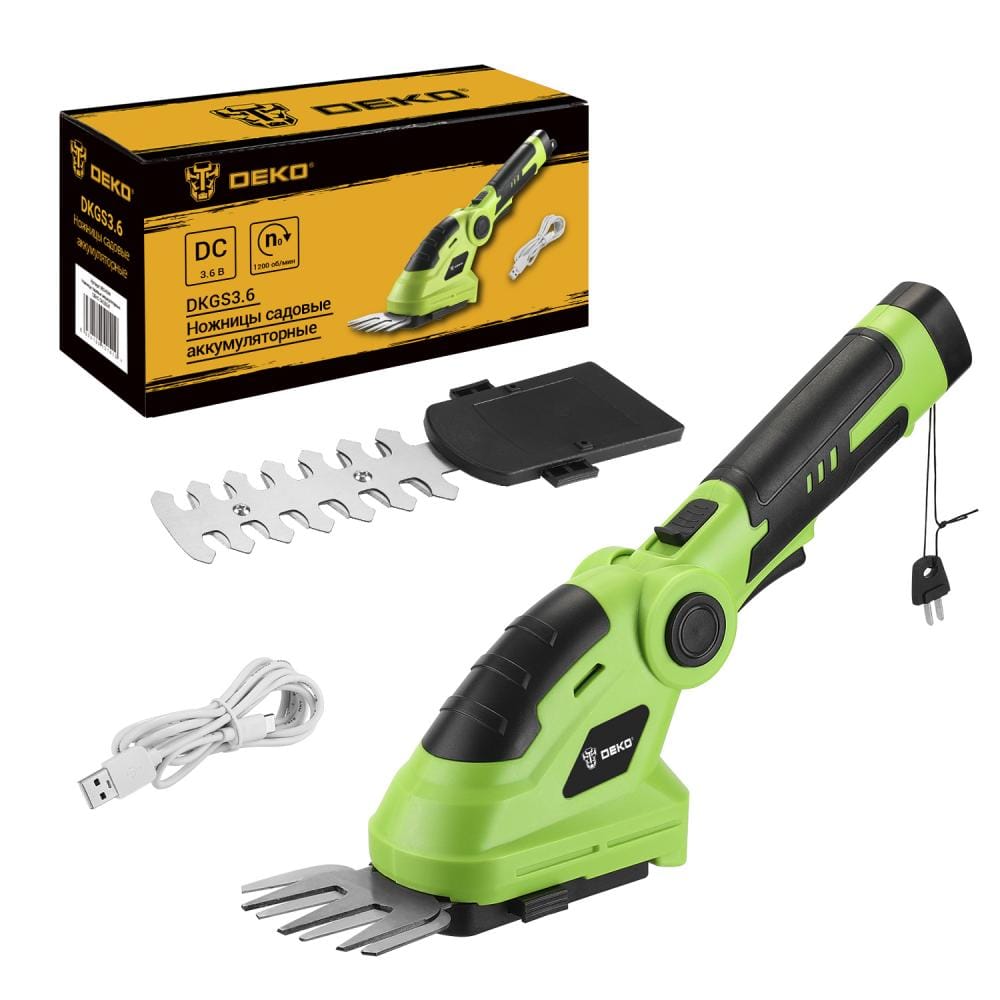 Ножницы садовые аккумуляторные DKGS3.6 Deko