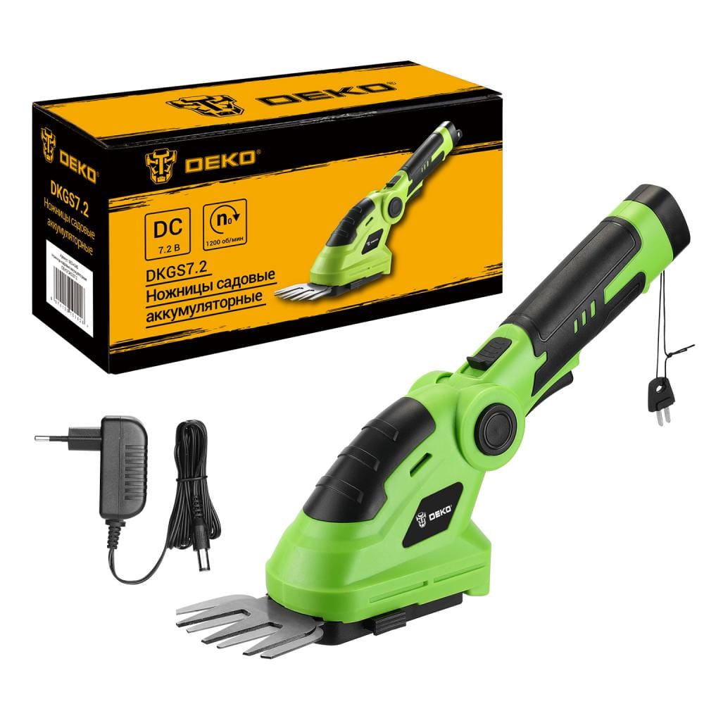 Ножницы садовые аккумуляторные DKGS7.2 Deko