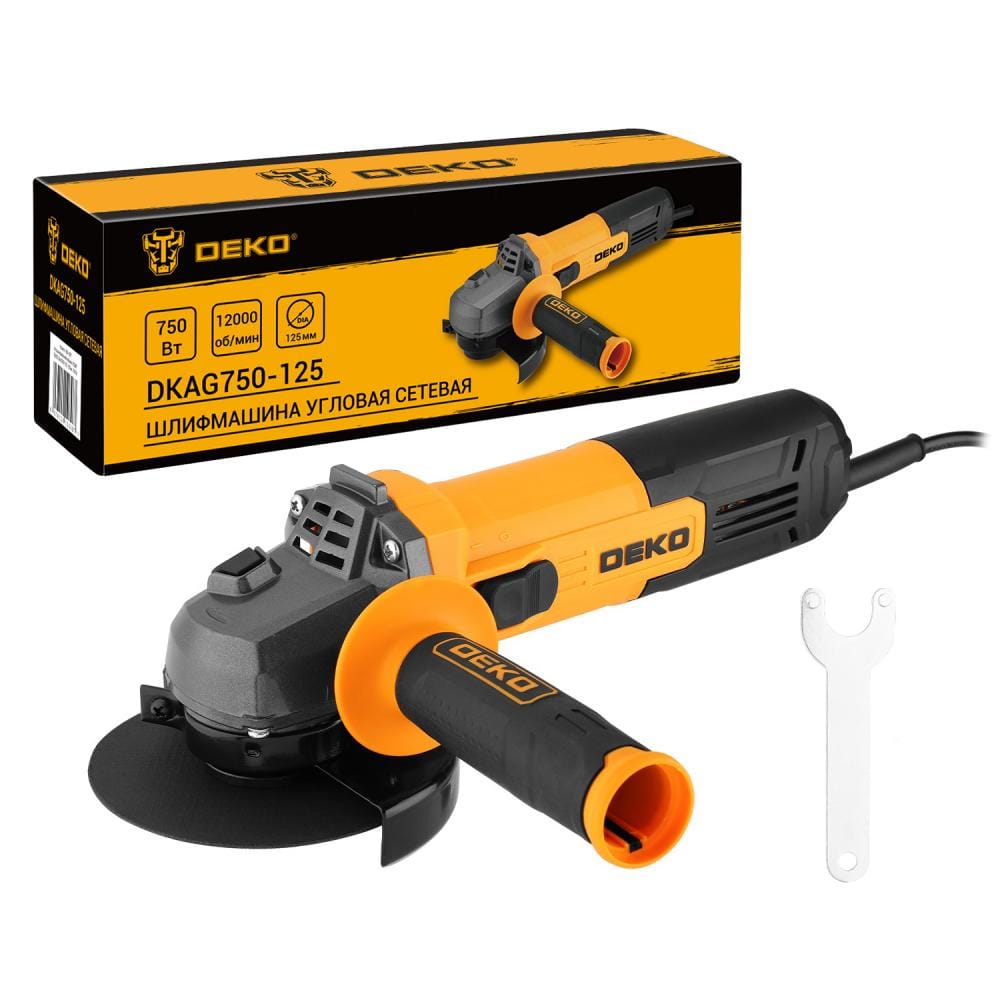 Углошлифмашина DEKO DKAG750-125 Deko DKAG750-125