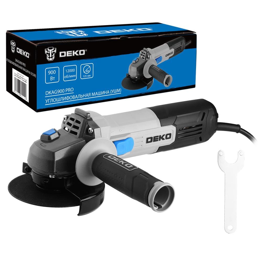 Углошлифмашина DKAG900 PRO Deko
