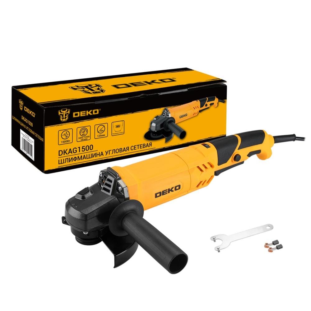 Углошлифмашина DKAG1500 Deko