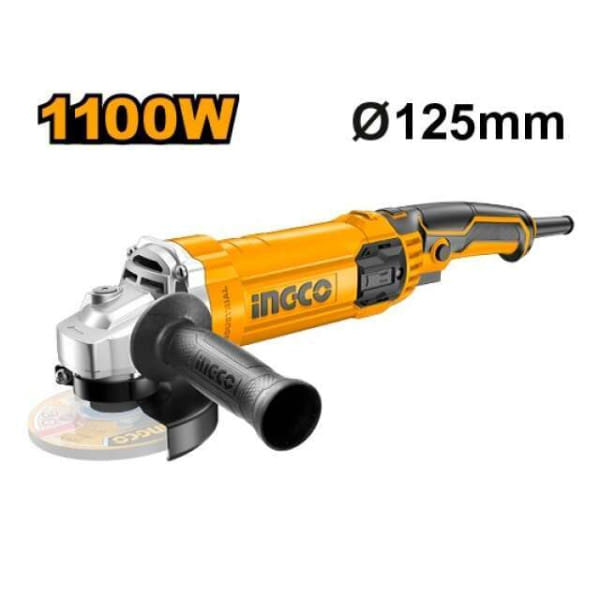 Угловая шлифовальная машина 1100 INDUSTRIAL INGCO AG110038