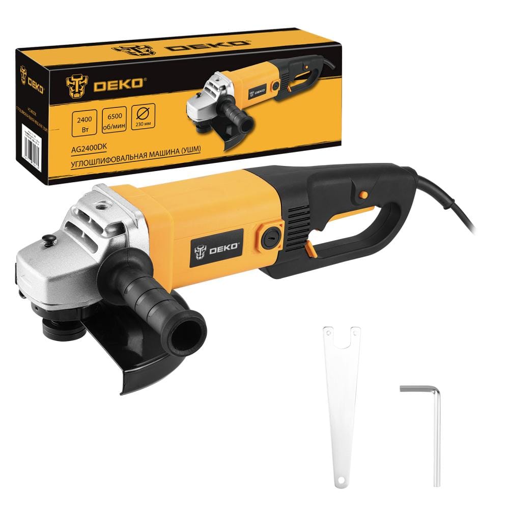 Углошлифмашина AG2400DK Deko