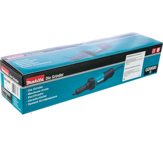 Прямая шлифмашина в кор. (400 Вт, цанга 6 мм, 25000 об/мин,) MAKITA GD 0600