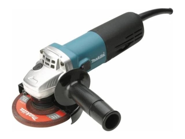 Одноручная углошлифмашина в кейсе (840 Вт, диск 115х22 мм, плавный пуск) MAKITA 9557 HNRK