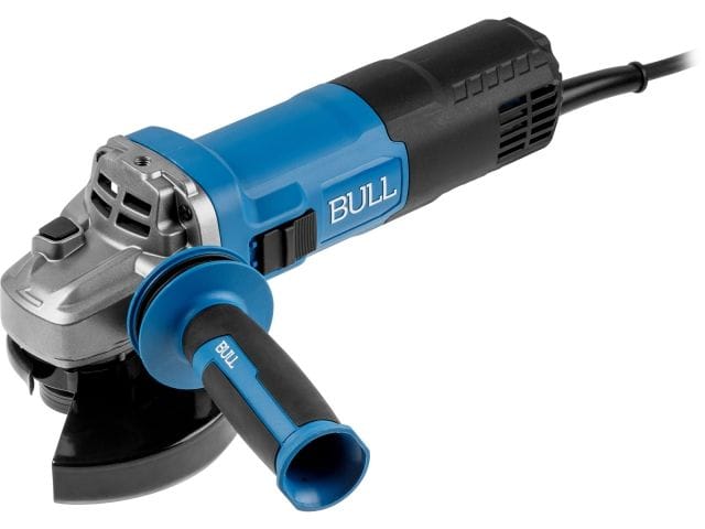 Одноручная углошлифмашина в кор. 125 мм, 1800 Вт, плав. пуск., конст. эл. (11 000 об/мин, защита от перегрузки, защита от повторного включения) BULL