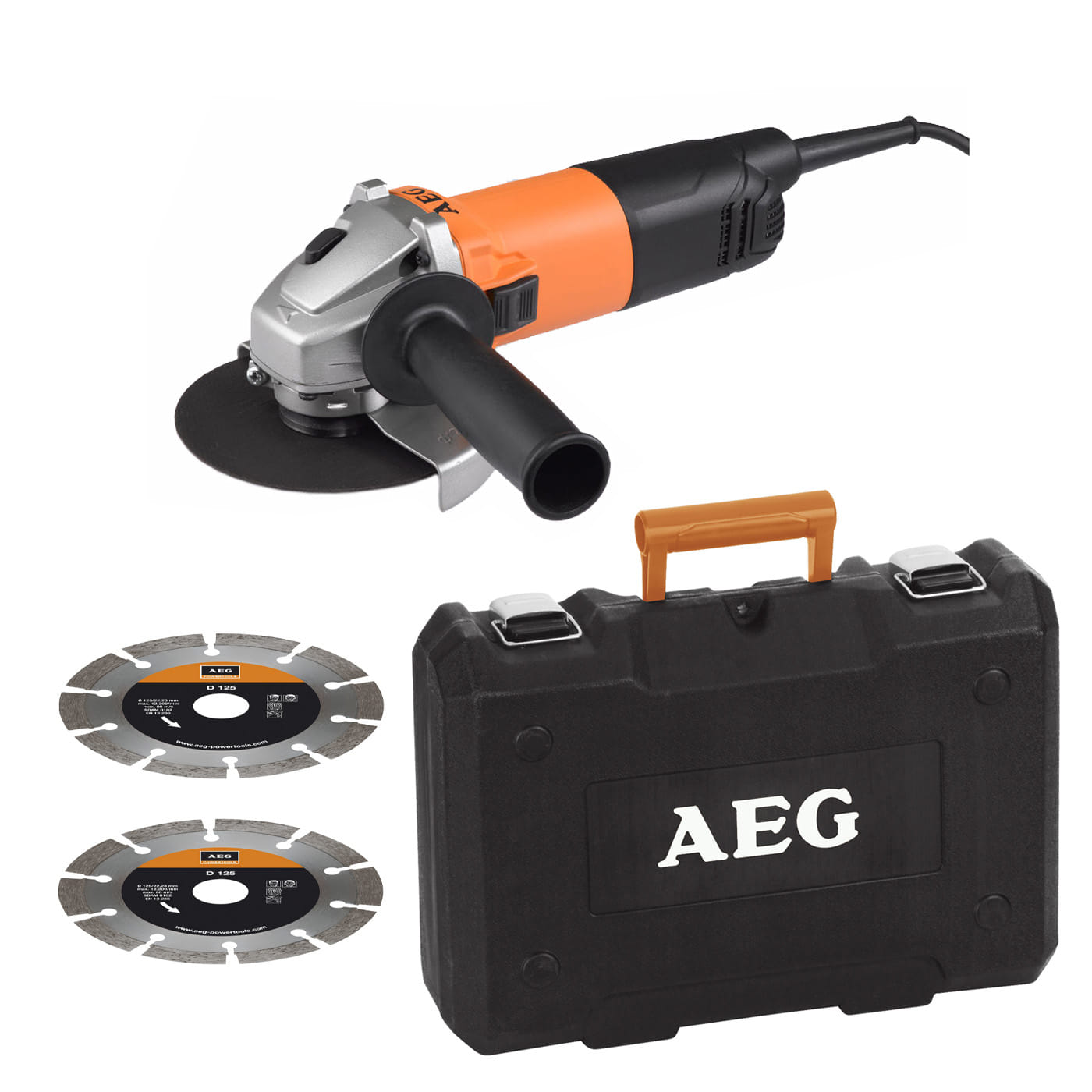 Углошлифмашина AEG WS8-125SK AEG Powertools WS8-125SK
