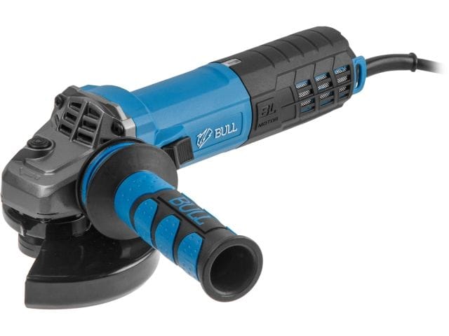 Одноручная углошлифмашина в кор. БЕСЩЕТ., рег. об., 125 мм, 1600 Вт, плав. пуск., 4 м (3200 - 9500 об/мин, константная электроника, защит BULL WS 1217