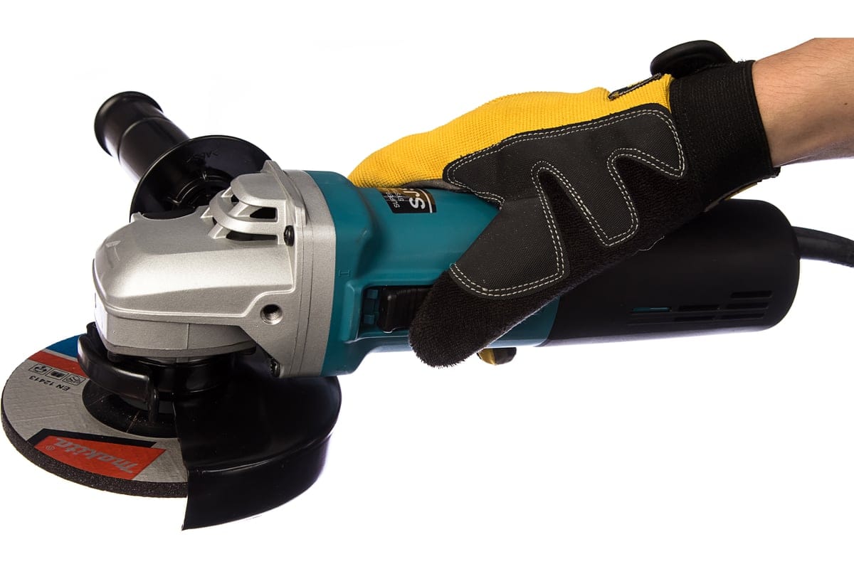 Одноручная углошлифмашина в кор. (1400 Вт, диск 125х22 мм, плавный пуск) MAKITA 9565 CR