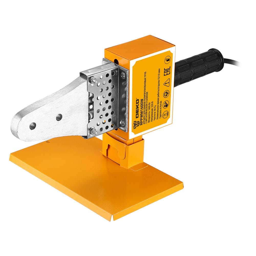 Паяльник для полипропиленовых труб RPPWM1600W 083-3008 Deko