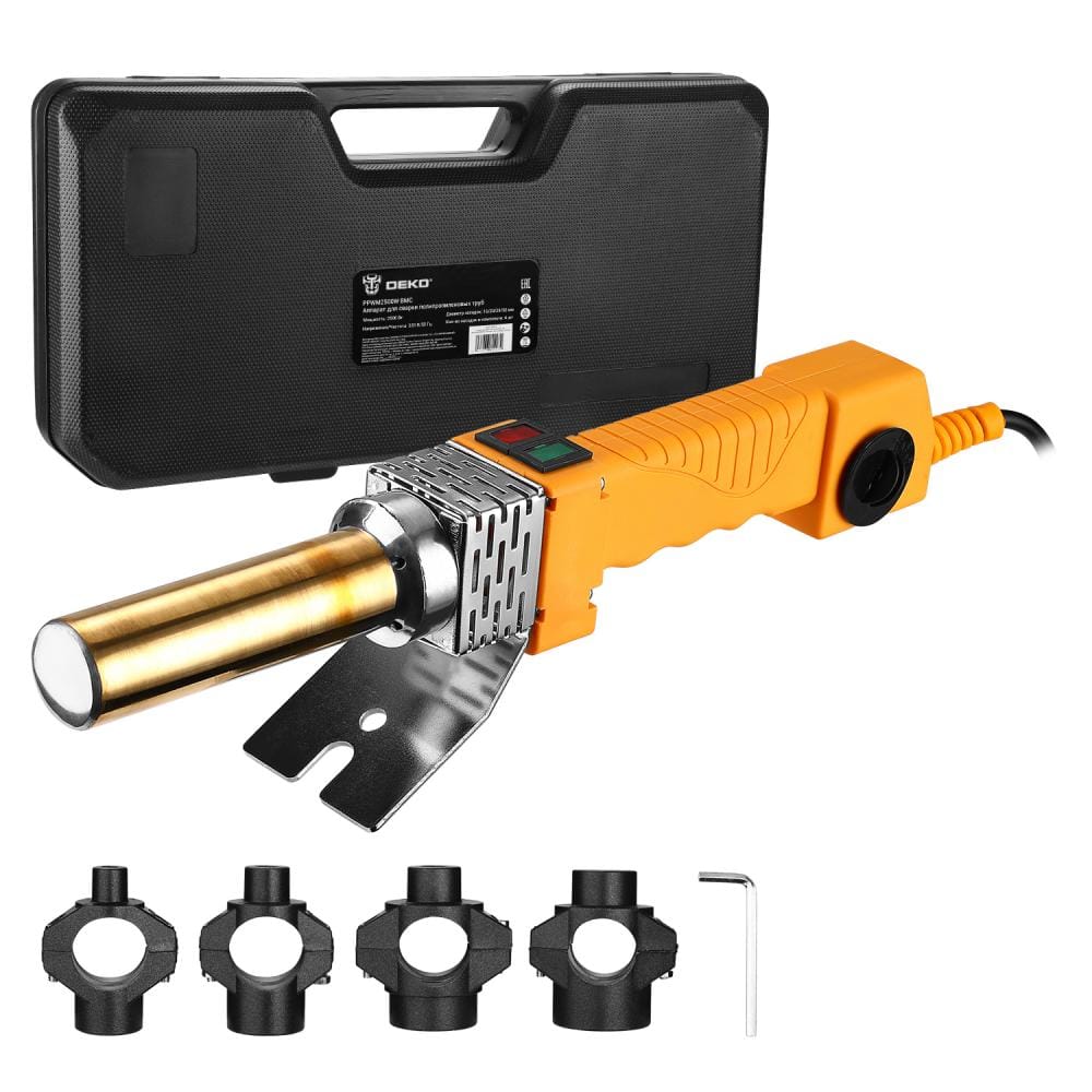 Паяльник для полипропиленовых труб PPWM2500W Deko