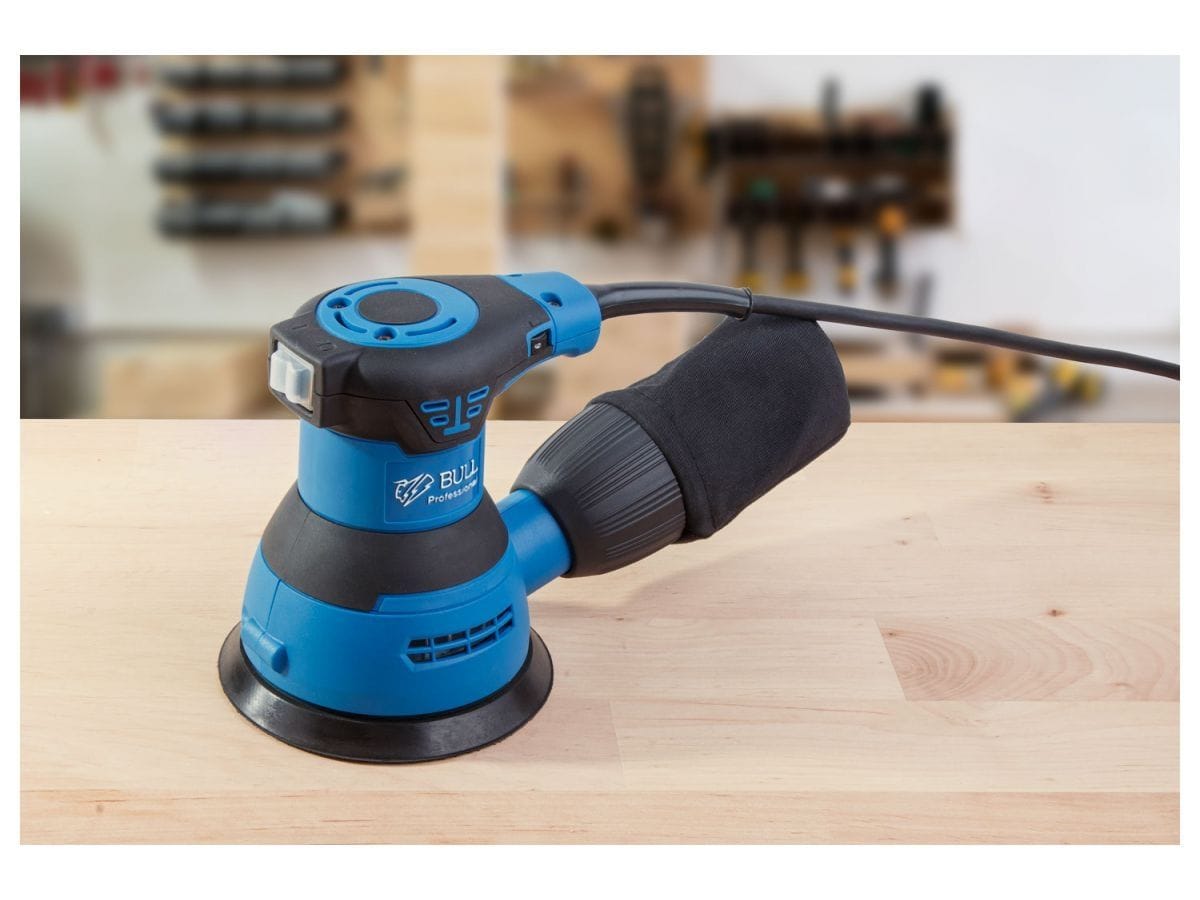 Эксцентриковая шлифмашина в кор. BULL OS 1235