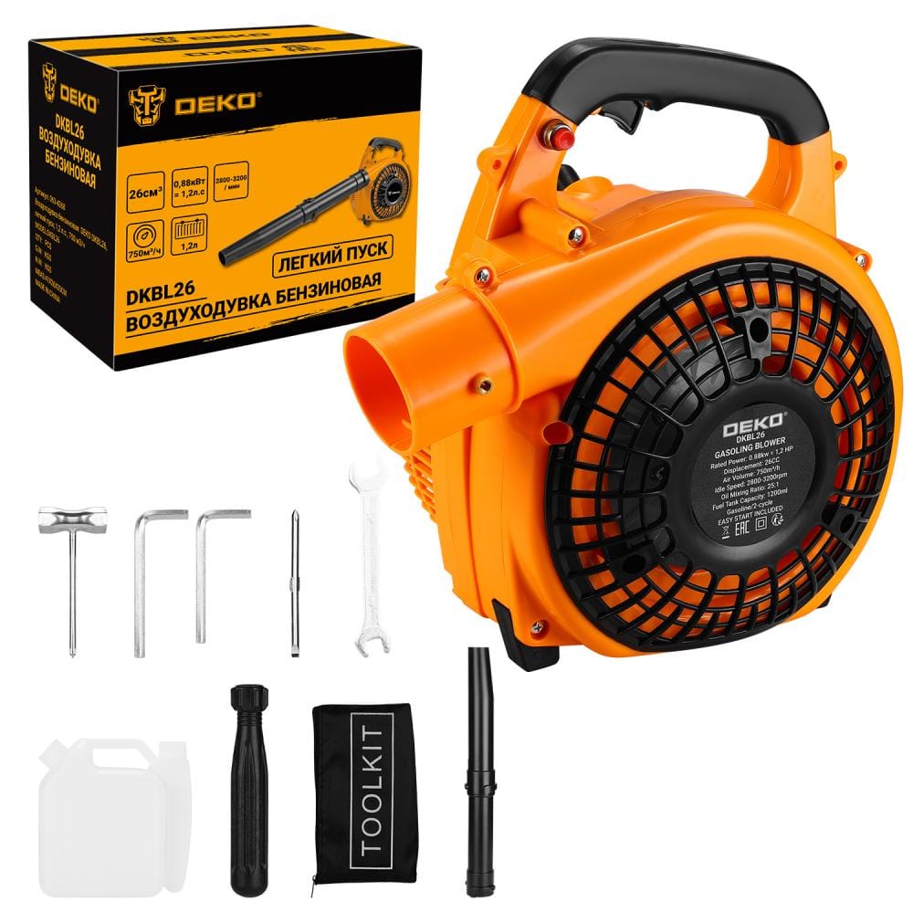 Воздуходувка бензиновая DKBL26 Deko